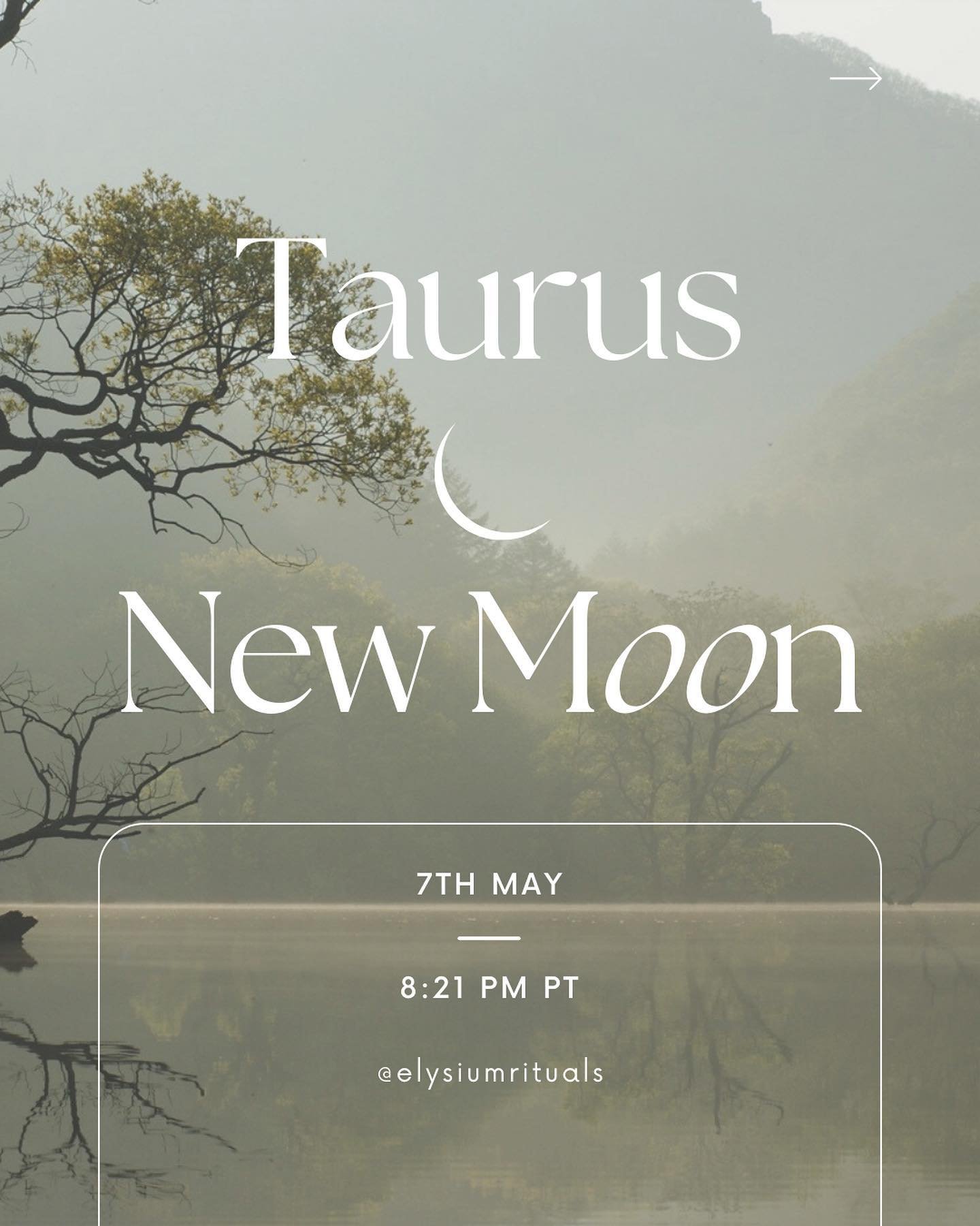 🌑 TAURUS NEW MOON 🌑

As one of the lovelier New Moons of the year, it can be a good one to plant your seeds of intention with (especially relating to finances or the Taurus area of your Natal Chart)! 🌱 

Which House is Taurus in for you and where 