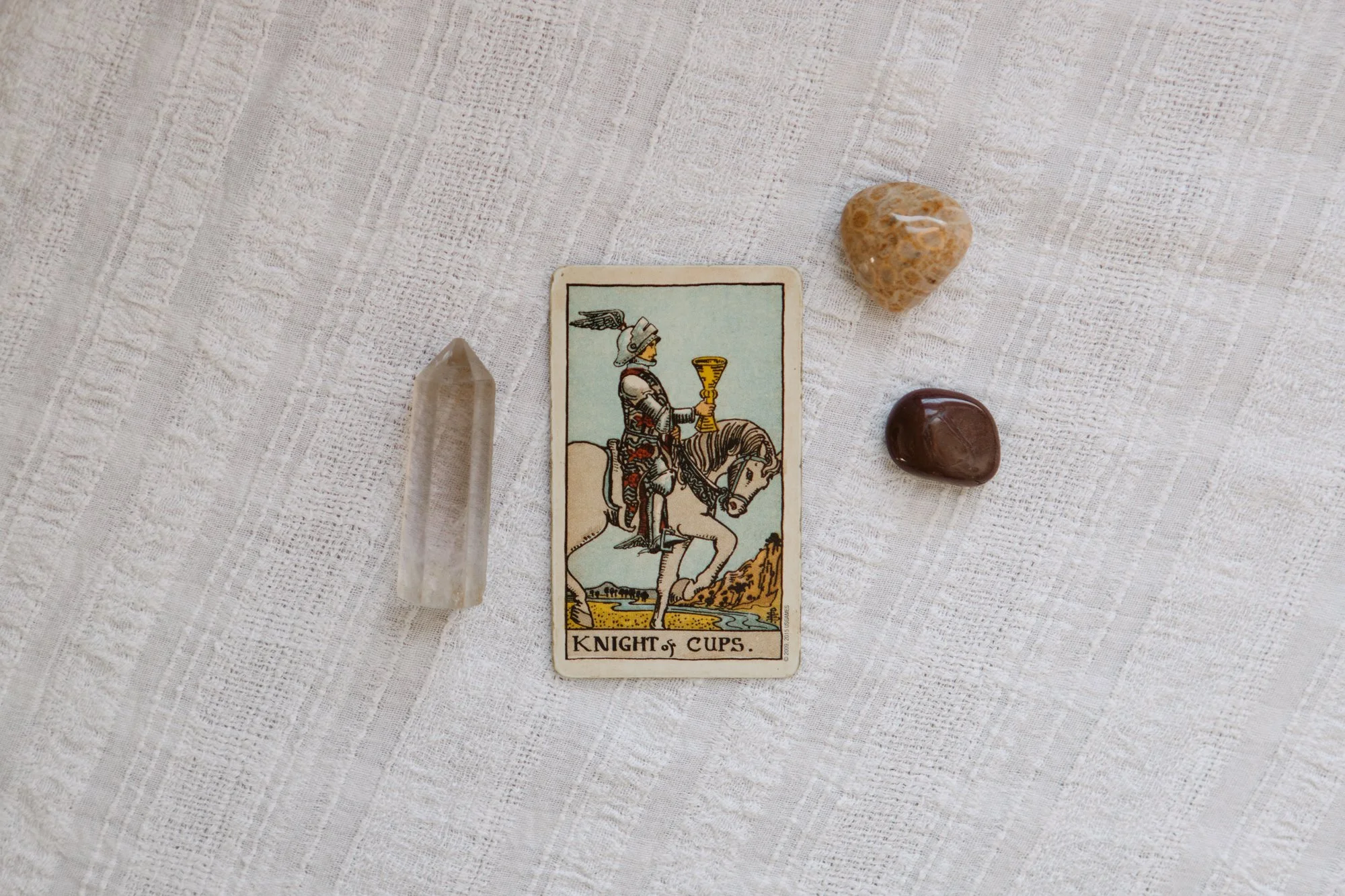 The Knight of Cups as Feelings