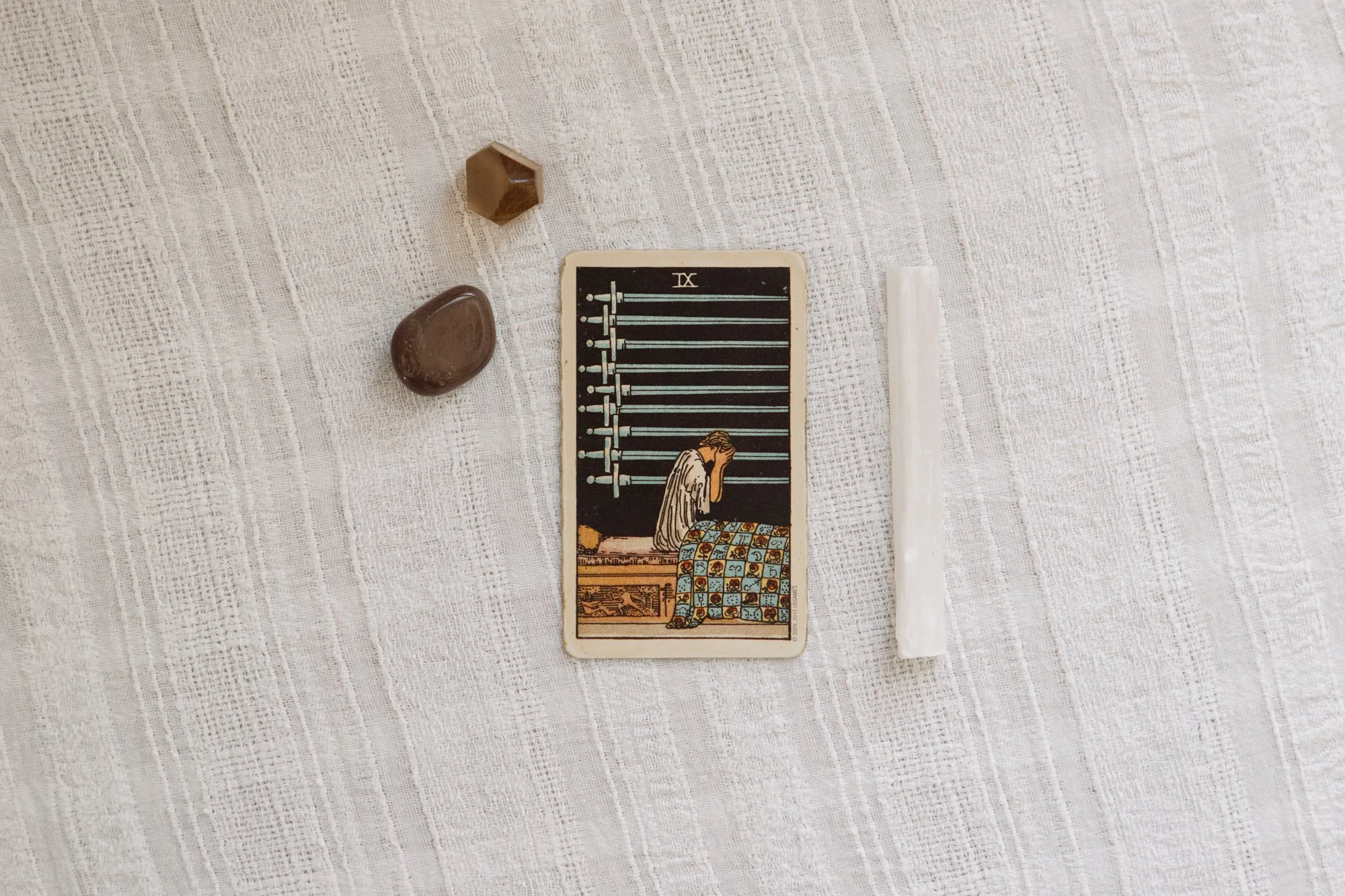 Using Tarot for Anxiety Relief: Nine of Swords Explained