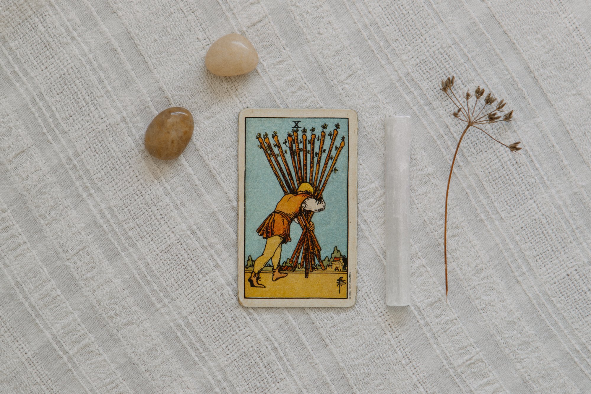 Ten of Wands Meaning in a Tarot Reading