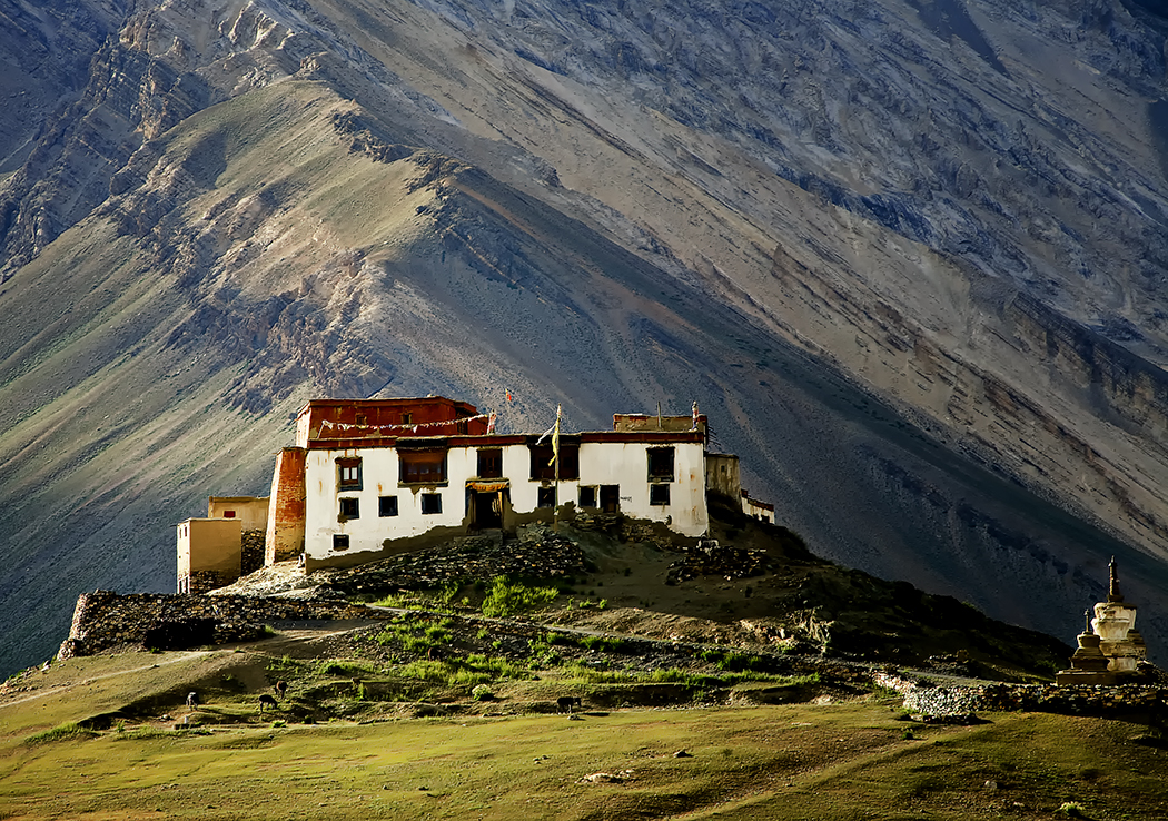 Monastery in the Himalayas