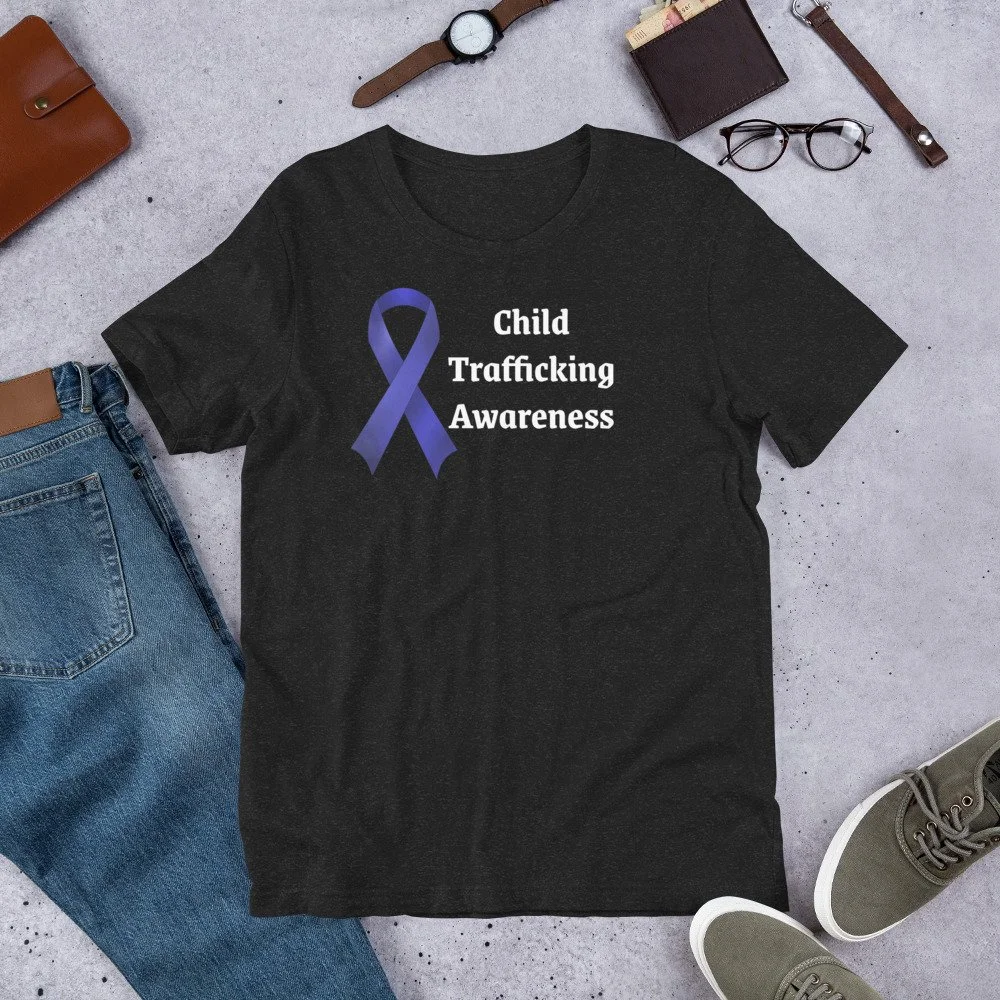 Child Trafficking Awareness Double Sided Shirt