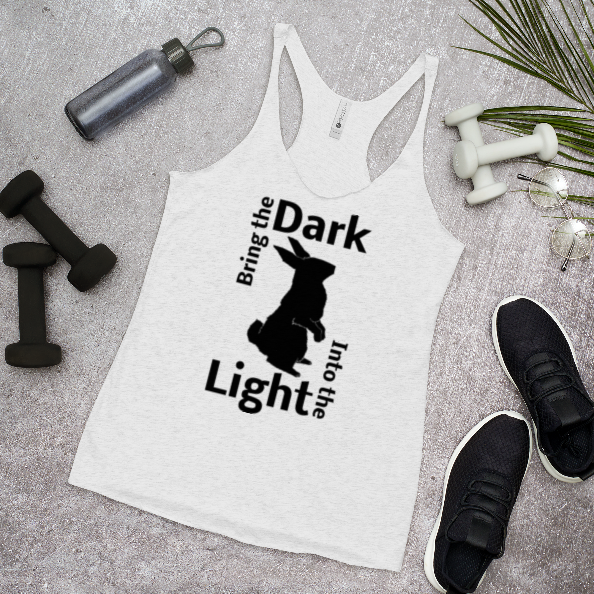 Dark2Light Women's White Tanktop