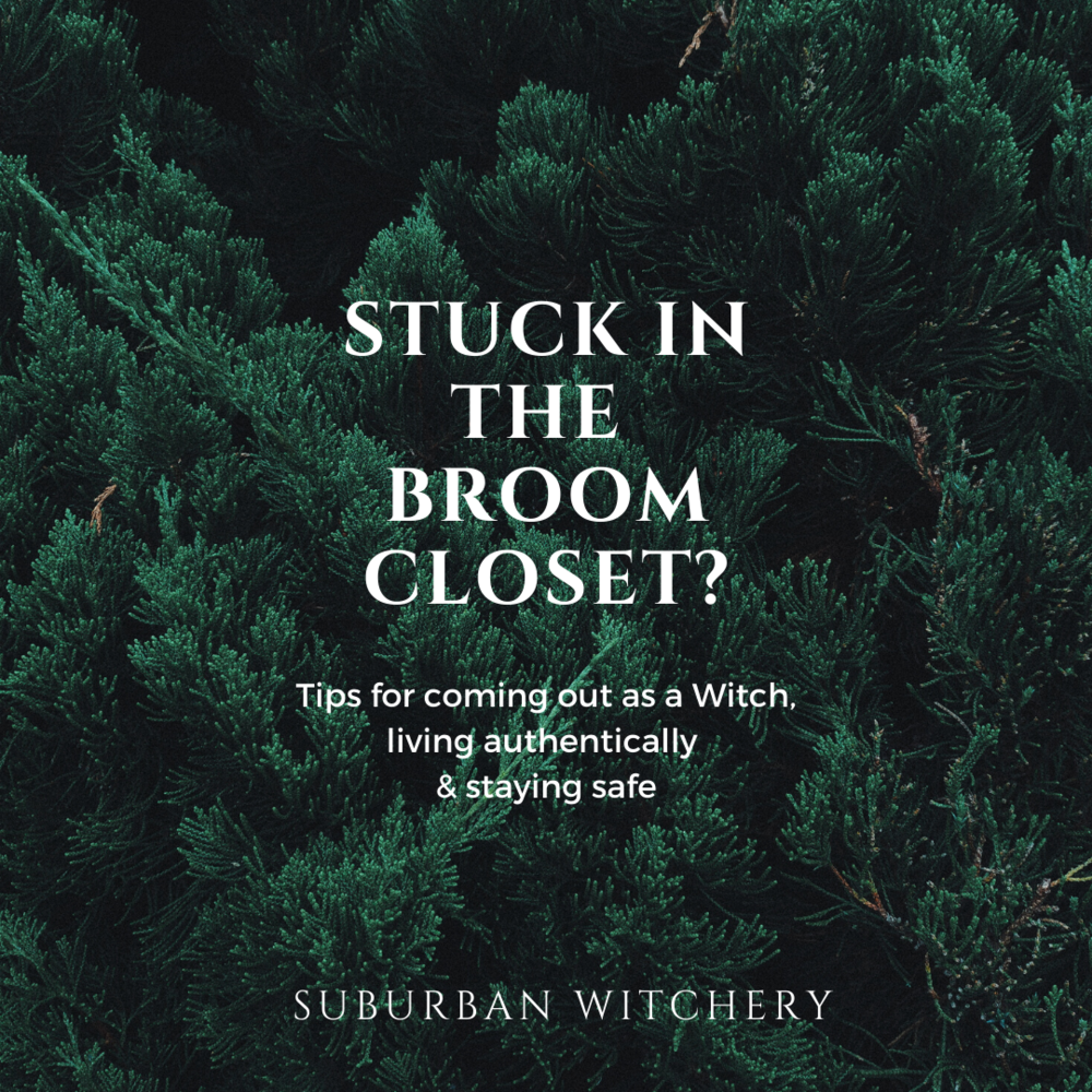 Stuck in the Broom Closet? — Suburban Witchery