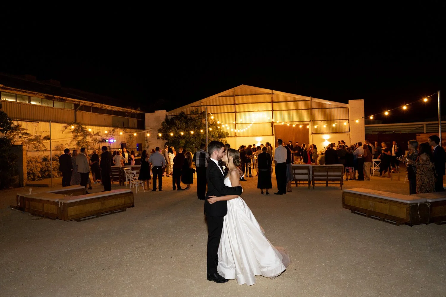 BEN &amp; HAYLEY | ASSEMBLY YARD POP UP WEDDING | FREMANTLE