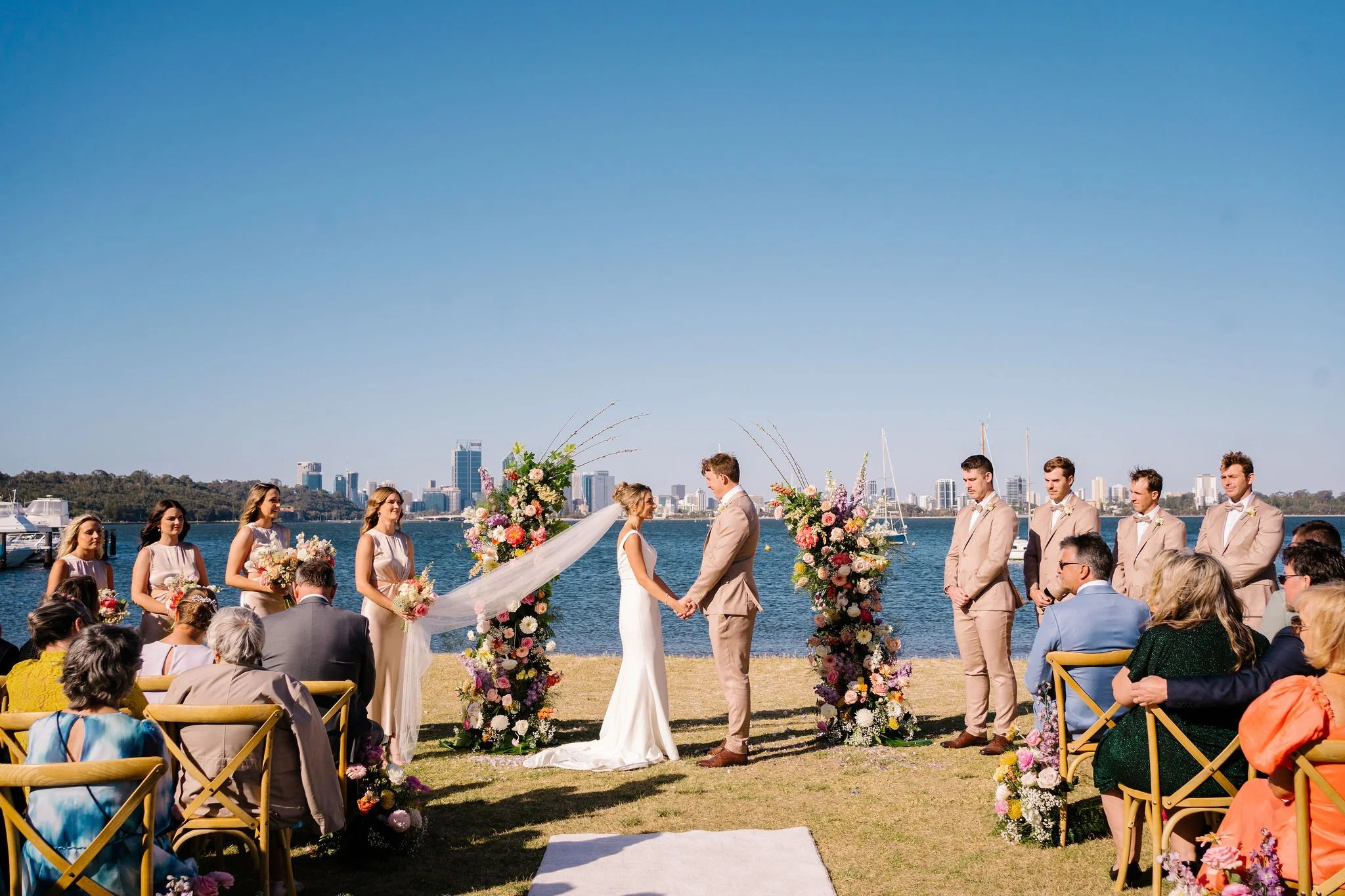 TROY &amp; JESS | MOUNTS BAY SAILING CLUB | DELUXE CEREMONY &amp; COCKTAIL RECEPTION PACKAGE