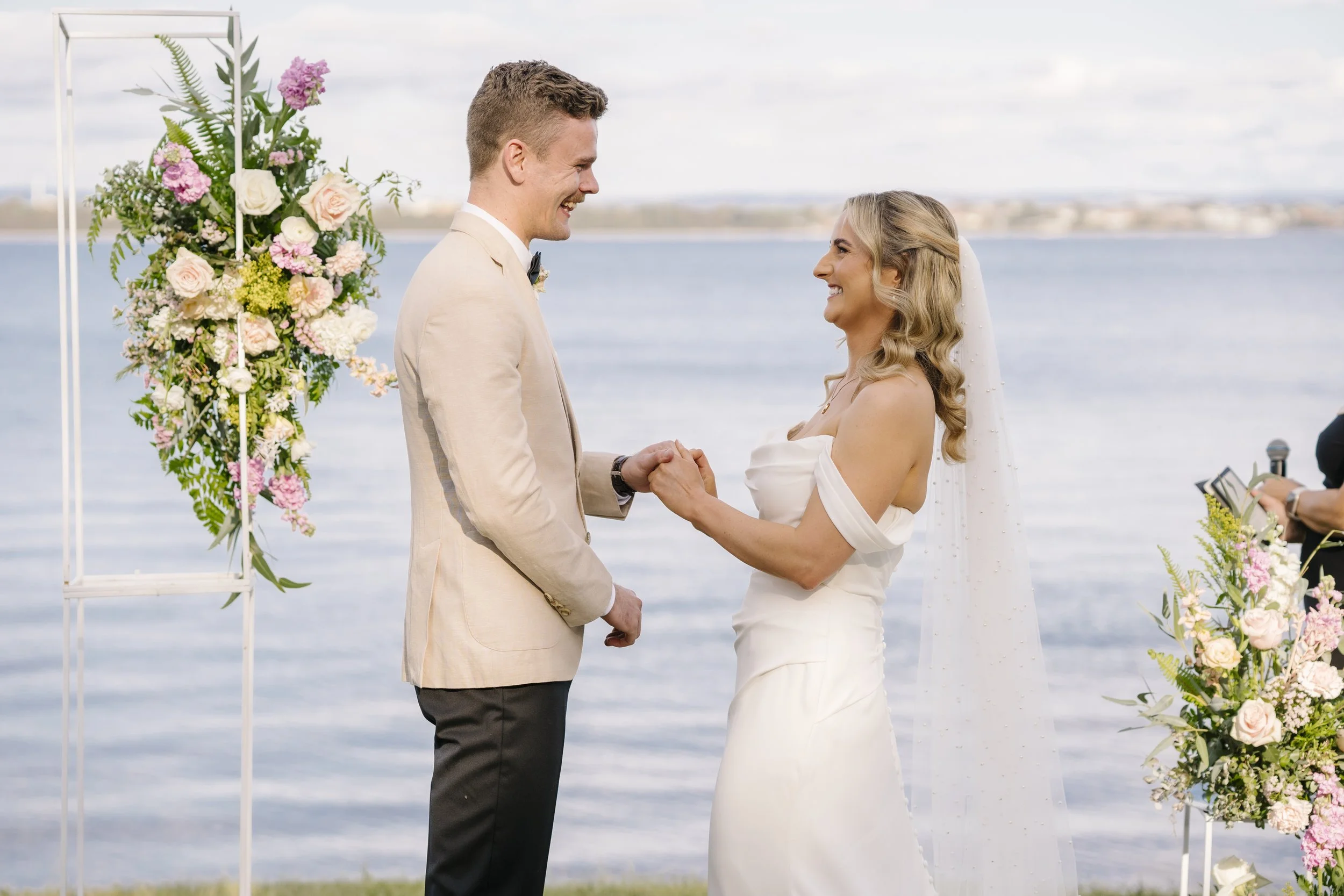 MARCUS &amp; KATE | MATILDA BAY FORESHORE | DELUXE CEREMONY &amp; COCKTAIL RECEPTION PACKAGE