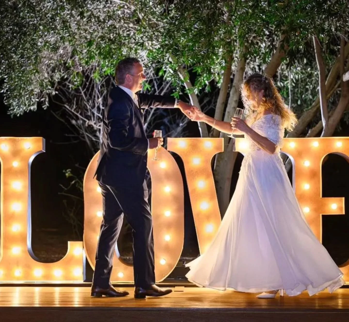 Brad &amp; Kathy ❤️ 

The LOVE sign makes a beautiful backdrop at our venue. 

@studiogaleaphotography 
@litletters.perth