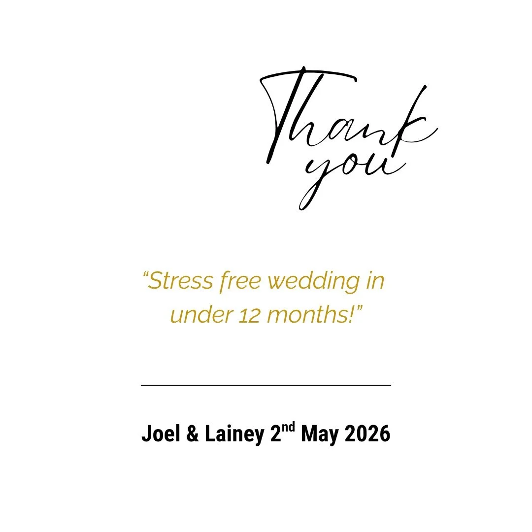 Thank you to Joel &amp; Lainey for your very kind words! Your wedding was absolutely beautiful and filled with so much love and joy. Thank you again for trusting WAEU to be part of such a special chapter in your lives. Wishing you both a lifetime of 