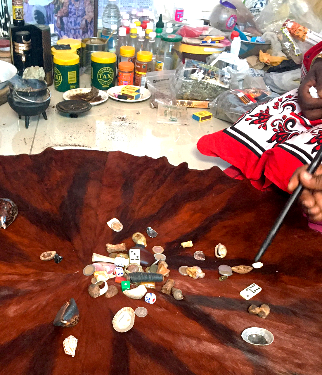 Materials in Motion in South African Healing Spaces