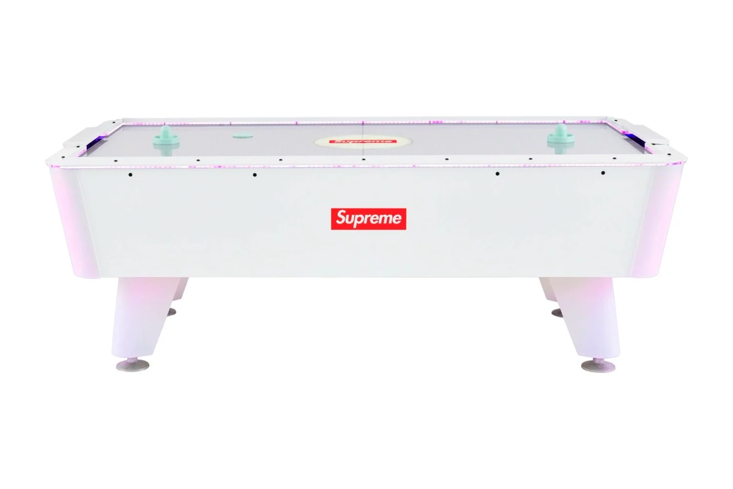 Relive Childhood Memories with Supreme's Retrofuturistic Air Hockey Table