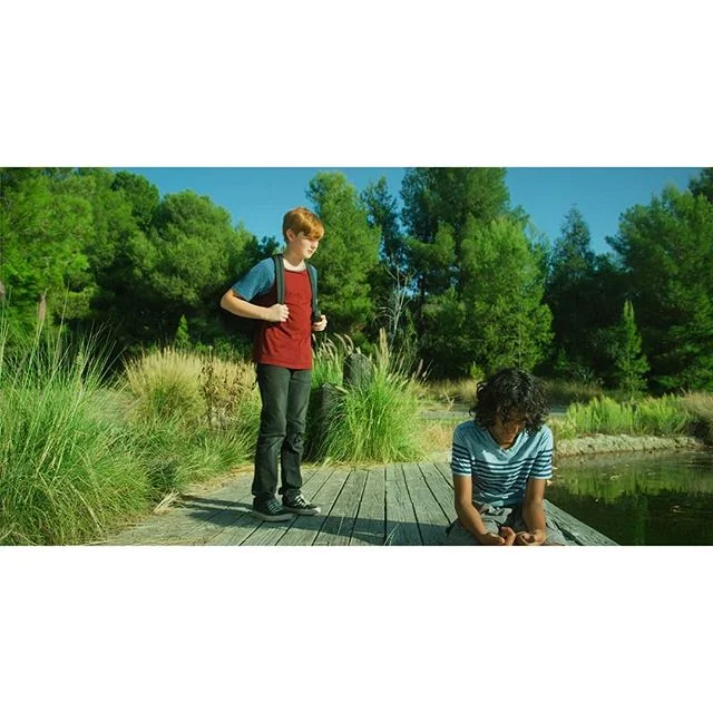 &quot;For the Love of Jimmy&quot; by director @burgulz. 6*6 Ultrabounce on fill side for wide shot. + Hampshire frost diffusion frame for closeups. 
In front of lens black pro mist 1/8

Gaffer @bradpowersdp 
Keygrip: @agnesshinozaki 
Focuspuller: @am