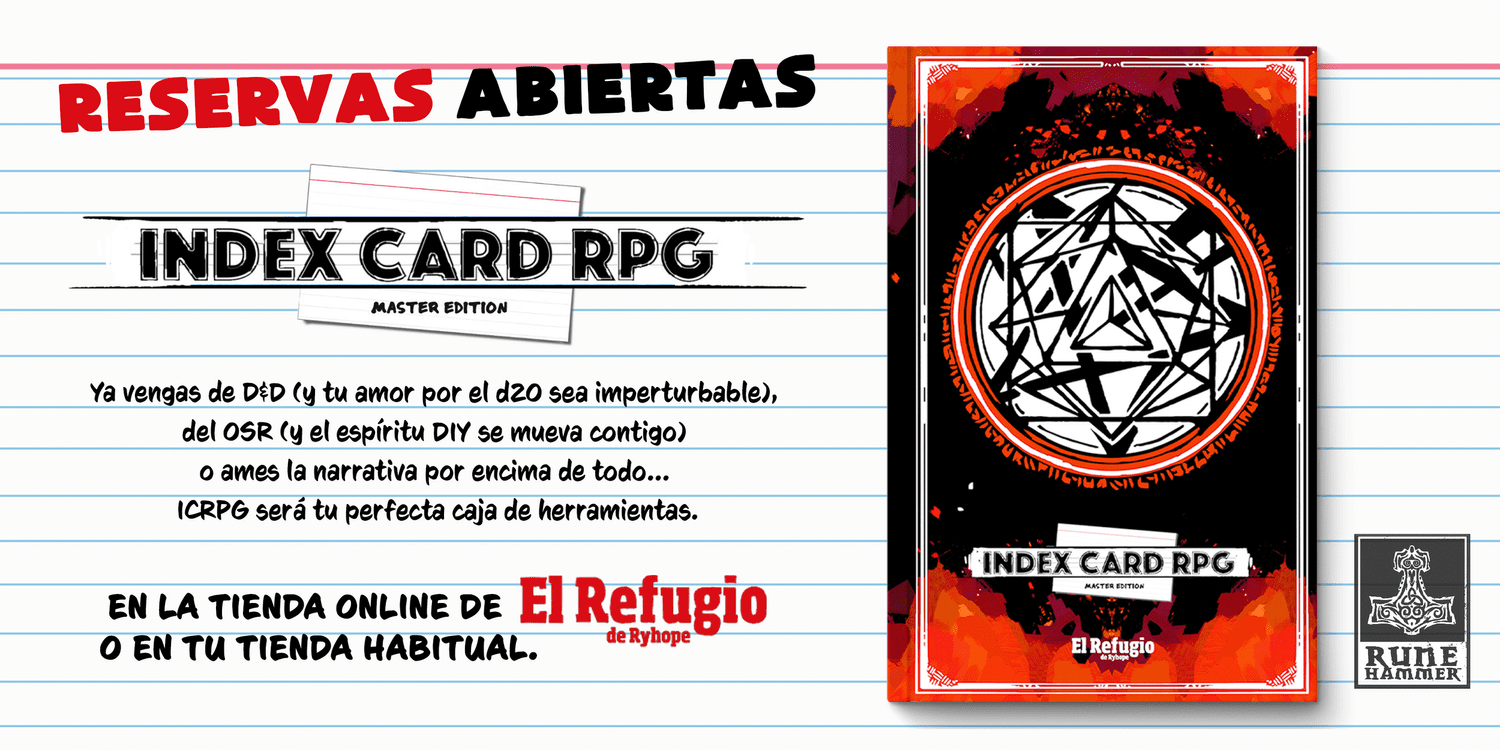 INDEX CARD RPG MASTER EDITION (ICRPG)
