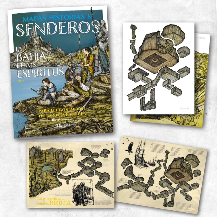 MAPAS, HISTORIAS Y SENDEROS: LA BAHÍA DE LOS ESPÍRITUS, Vol. 1