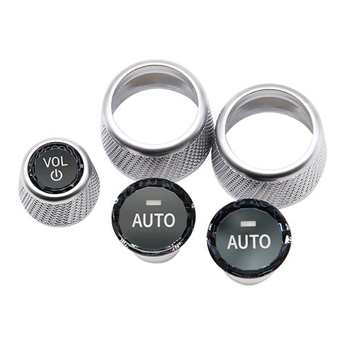 Crystal air conditioner knob set for BMW