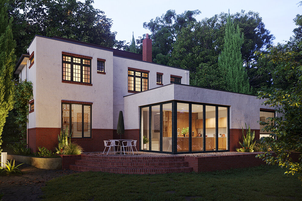 ralph-kent-architect-1930s-house-kitchen-bathhouse-extension-exterior-2-dusk.jpg