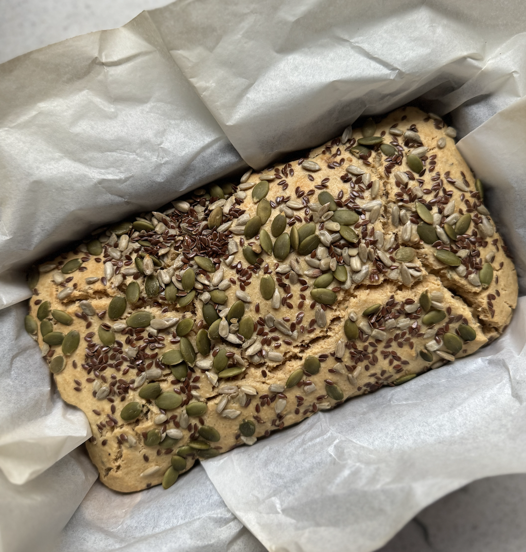 High-Protein Cottage Cheese Bread