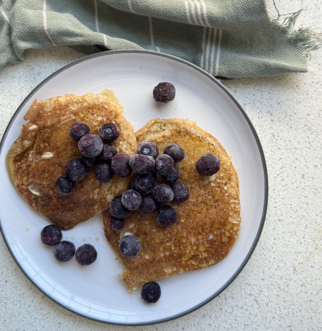 High-Protein Cottage Cheese Pancakes