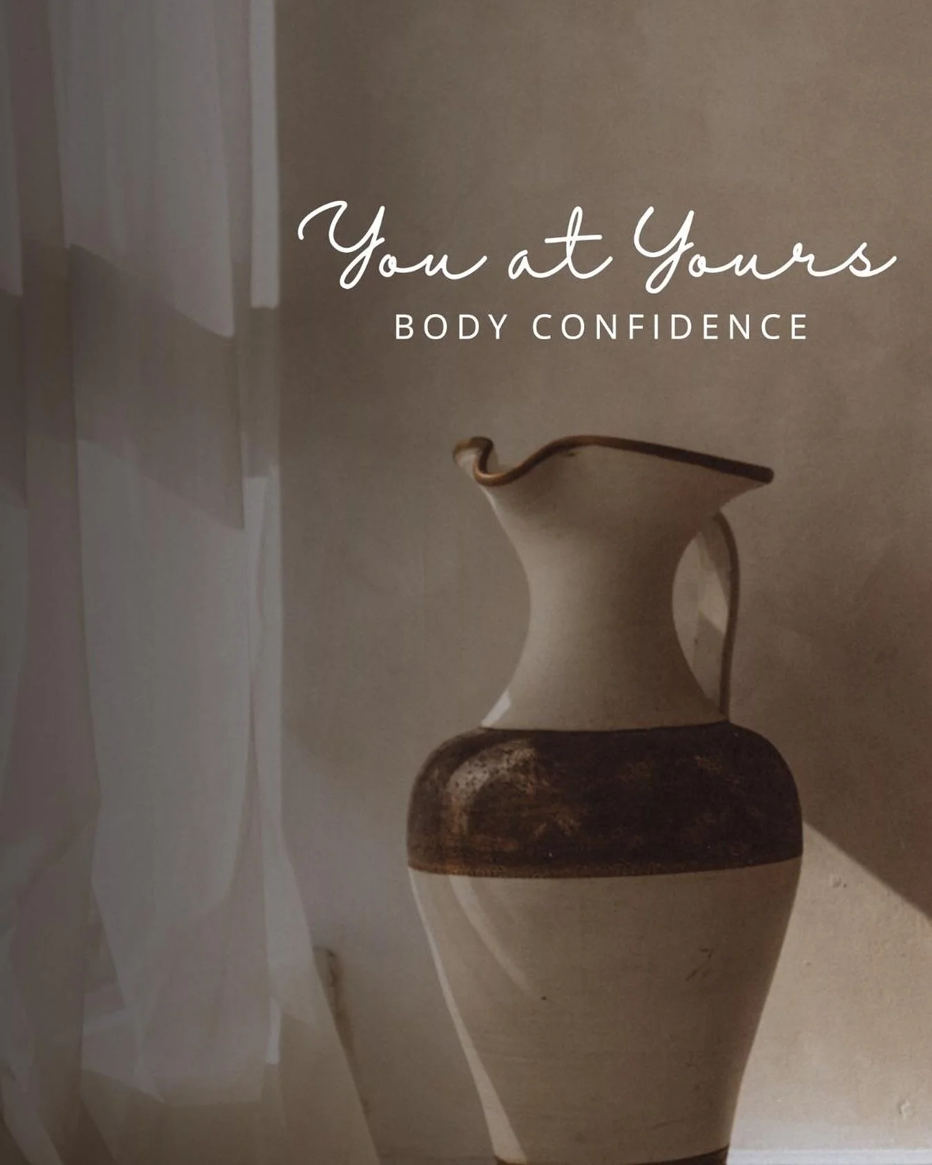 At You at Yours, the goal isn&rsquo;t great photos

(they happen naturally as a result of the space we create). 

The main goal is to get you feeling confident enough to not care whether the photo is great or not. 

Your value isn&rsquo;t in a photog