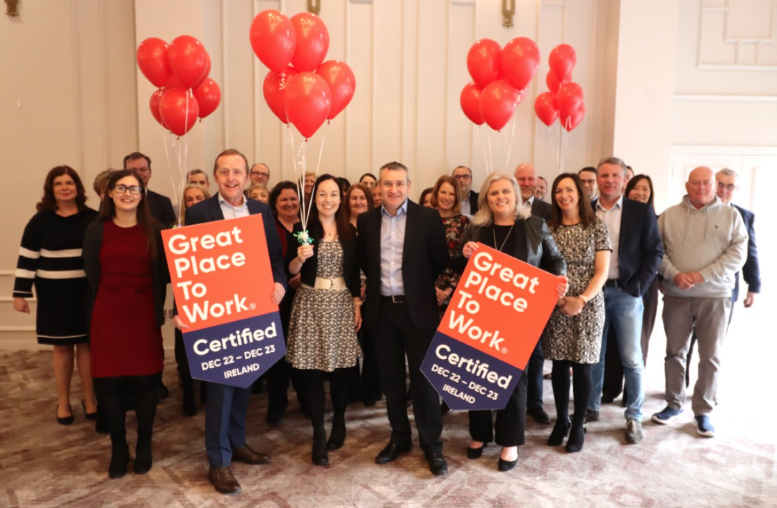 PREM Group Ireland Celebrate Great Place To Work Certification