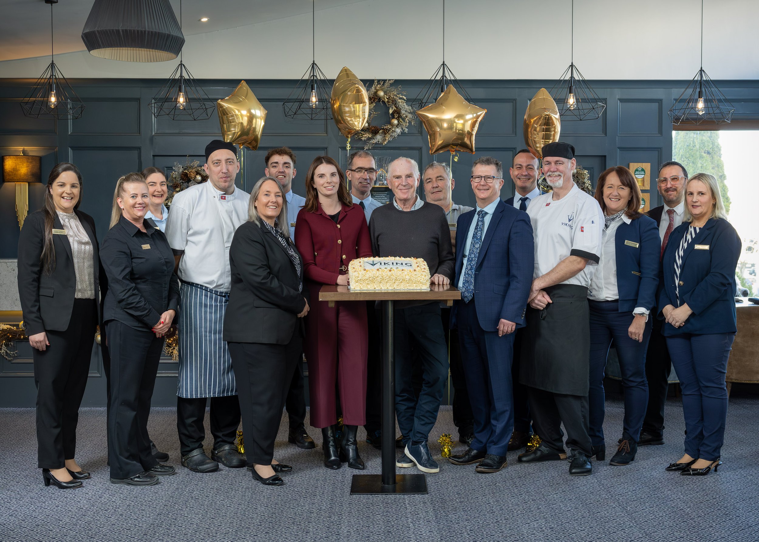 Viking Hotel Waterford Team Celebrate Four Star Classification.jpg