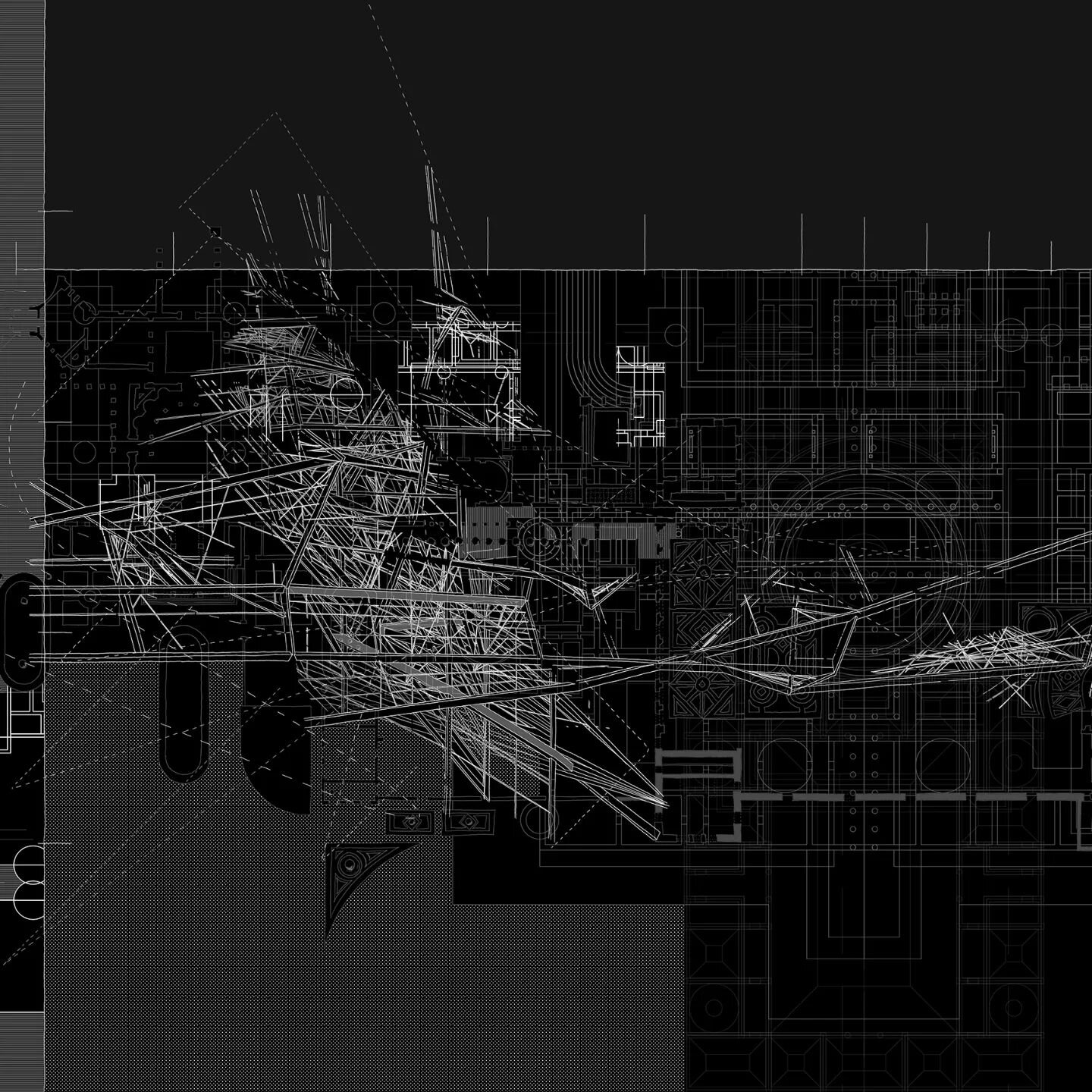 Laurentian villa (after Schinkel, 1841) #wip #architecture #architecturaldrawing #speculativedesign #reconstruction #projection #fabrication #fiction