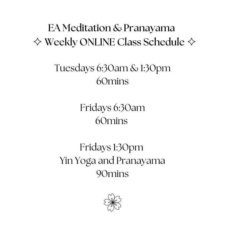 📿 **Livestream sessions** 

Meditation classes specifically designed to assist acupuncturists, healers, and those of us seeking deeper inner peace &amp; spiritual activation 🦋

🪽 Esoteric Acupuncture Meditation and Pranayama (conscious yogic breat