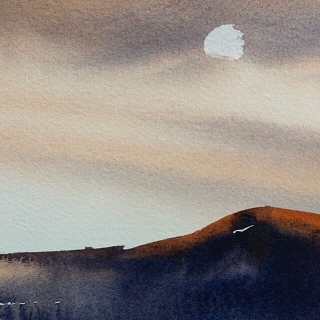 Moon tutorial #youtube #watercolourlessons #howtopaintinwatercolor #watercolour #scottswinson #simple