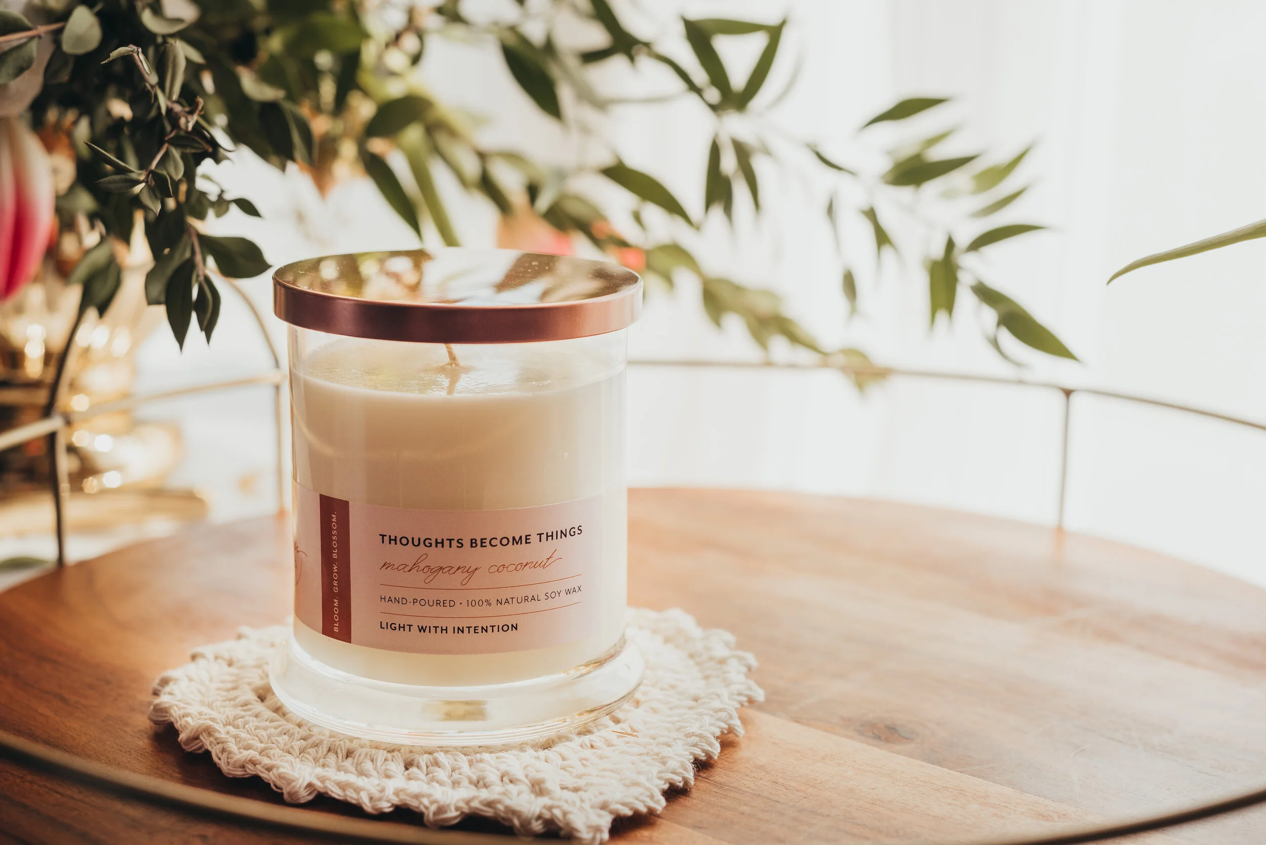 Thoughts Become Things Candle