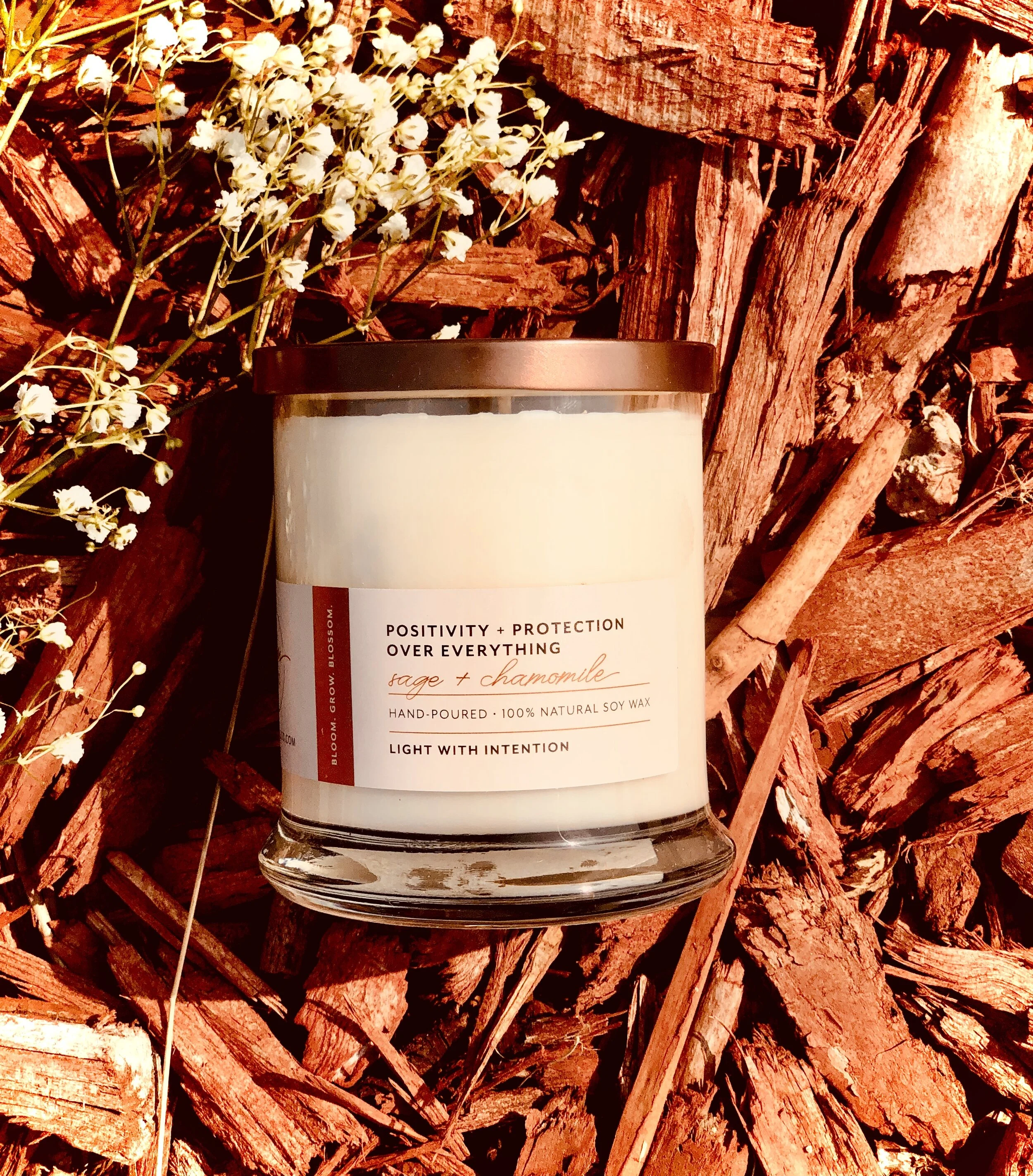 Positivity &amp; Protection Candle