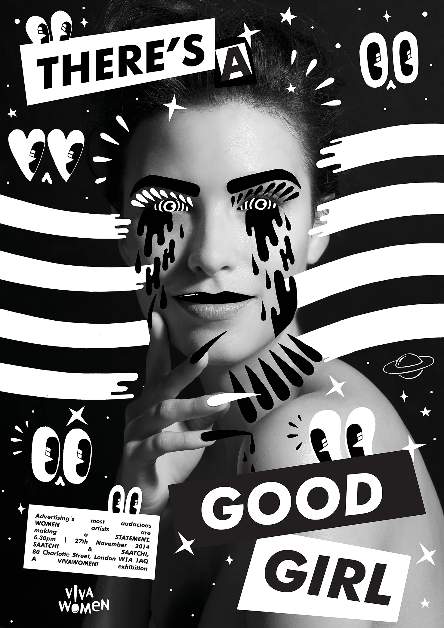 Our poster was doodle-bombed by Hattie Stewart 