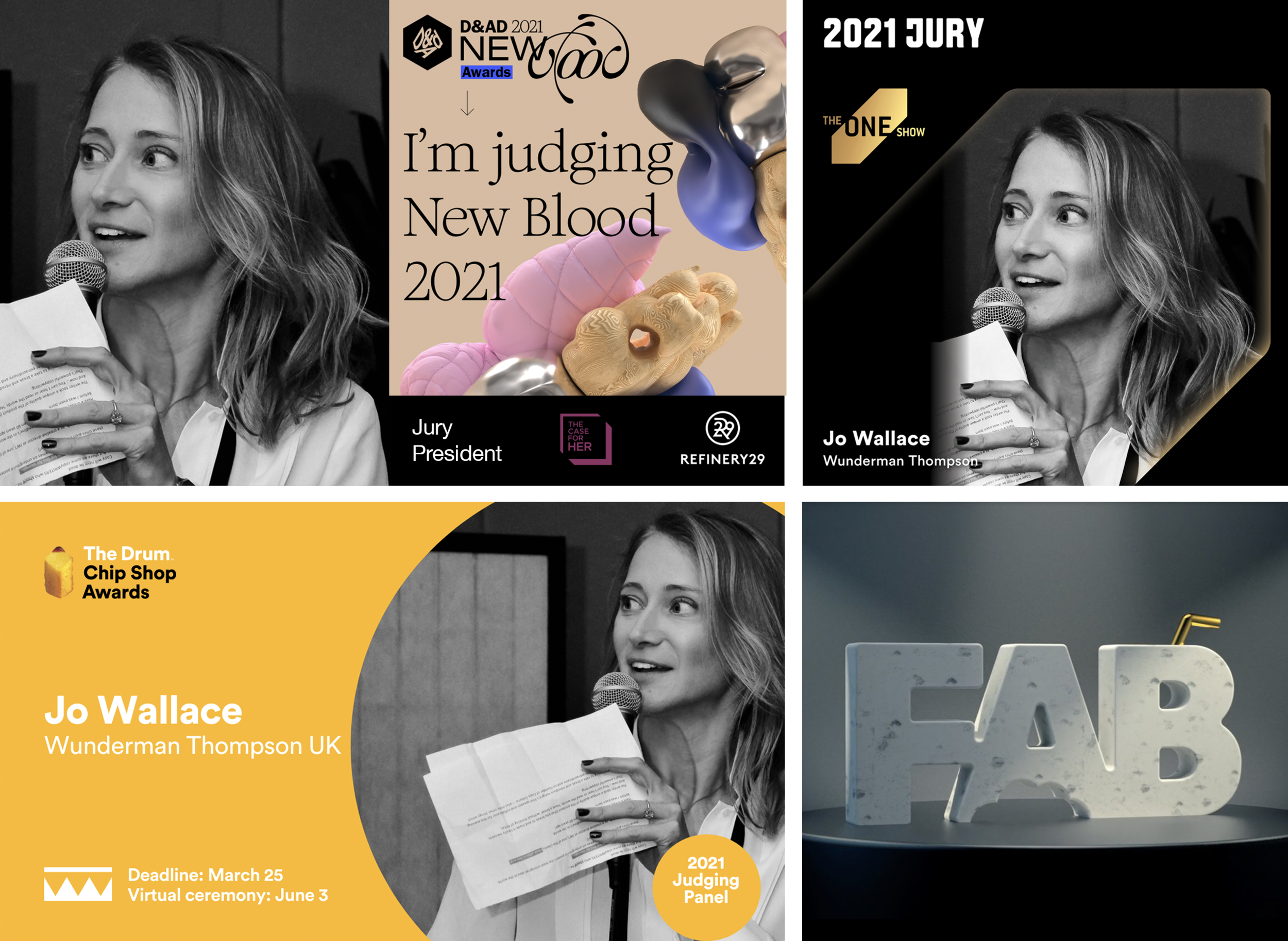 I always enjoy joining or chairing award juries and this year is no exception.