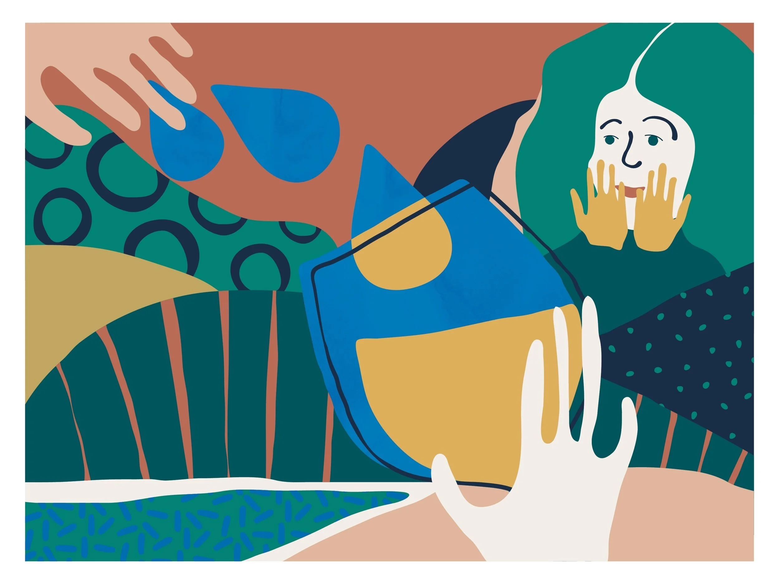  Illustration "In vino veritas" 