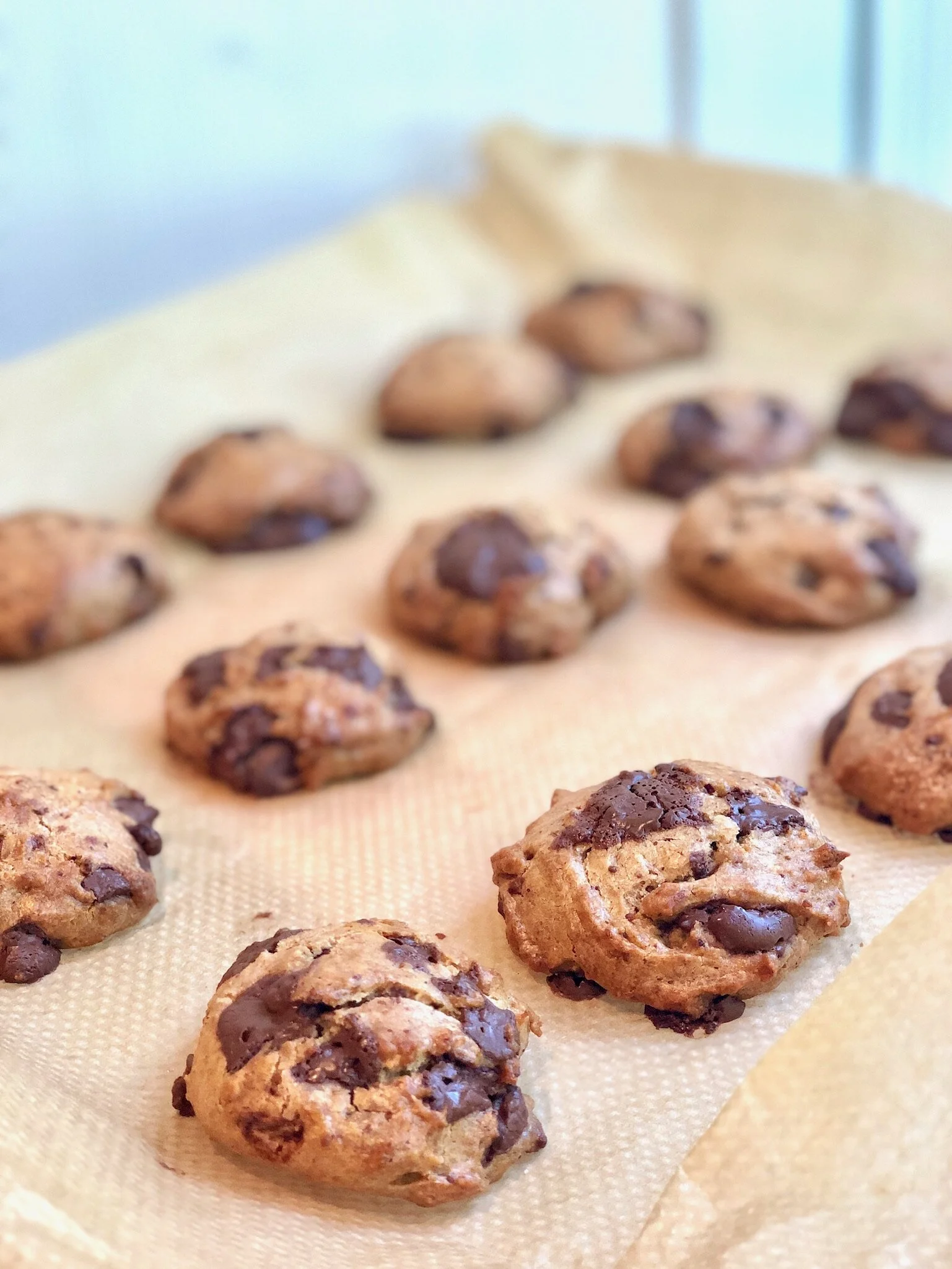 Chocolate-Chip-Cookies (eine etwas gesündere Variante ;-))