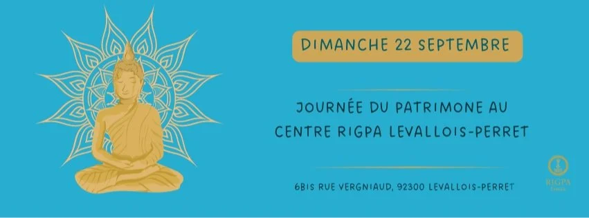 JOURNÉE DU PATRIMOINE au centre Rigpa Paris – autour de la culture tibétaine