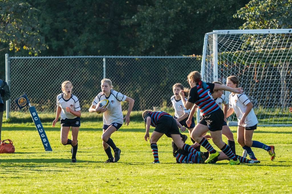 JBAA Girls and Kamloops Sevens — James Bay Athletic Association