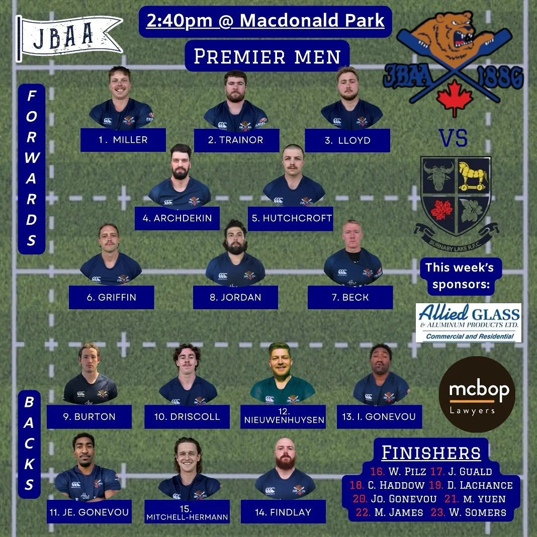 LINEUP ALERT!! Home opener edition!! Here&rsquo;s how our three senior teams stack up for their home openers! Come on out to the Mac to cheer them on!! 

**and come watch Canada in the women&rsquo;s World Cup final at 8am!! **

#huddyhuddy #cantstopt