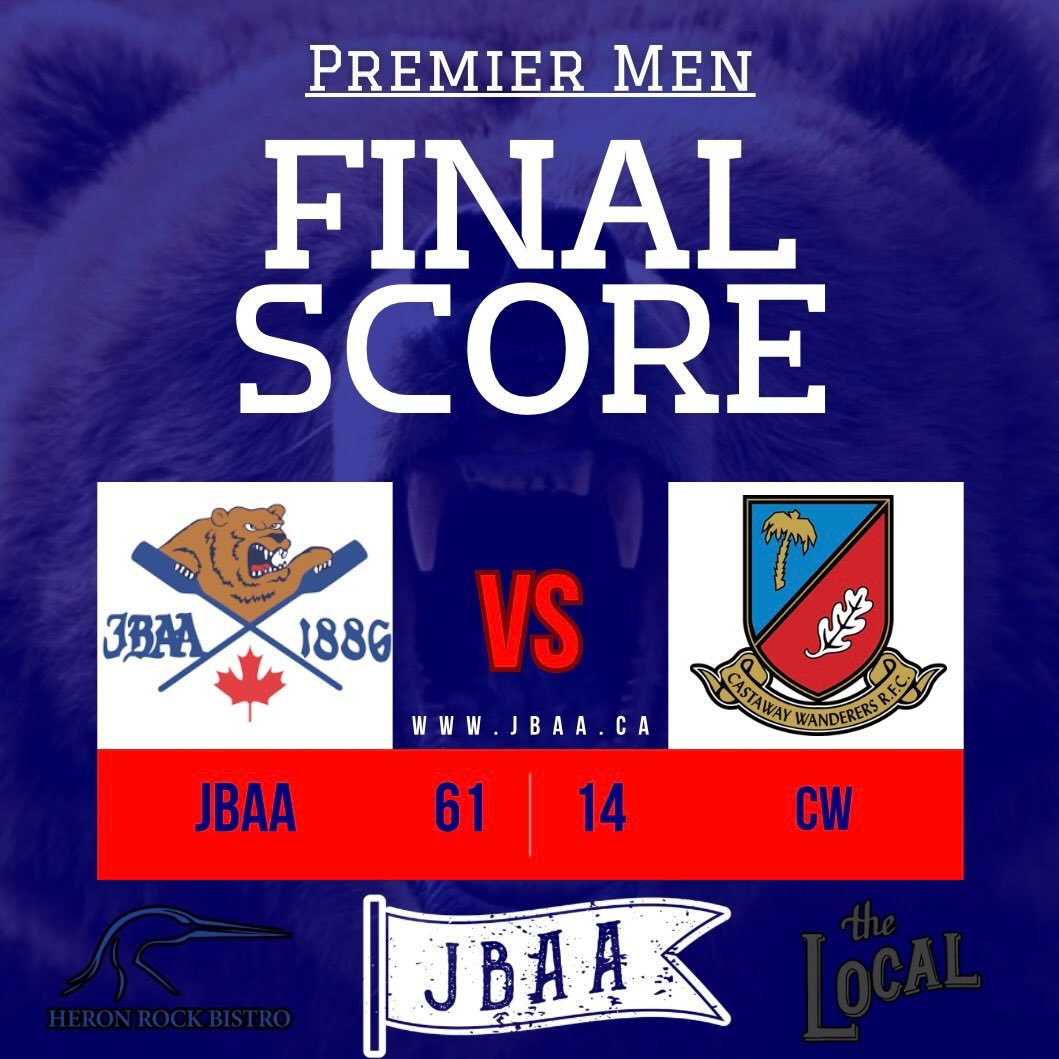 Final scores from yesterday! Huge win in the prems and two close loses for the div 1 women and men! 

Family day bye next weekend! 

#huddyhuddy #cantstopthebear 
#wedecide #bang @bcrugbyunion