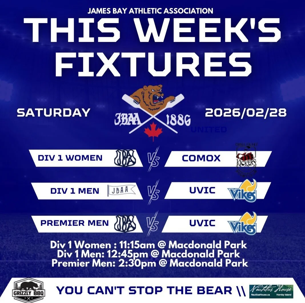 Triple header at the Mac this Saturday!!! 

Starting off the day our women will host travelling Comox and then both men&rsquo;s team will take on Uvic! 

Come on out for a day full of rugby at home! 

#huddyhuddy #cantstopthebear 
#wedecide #bang @bc