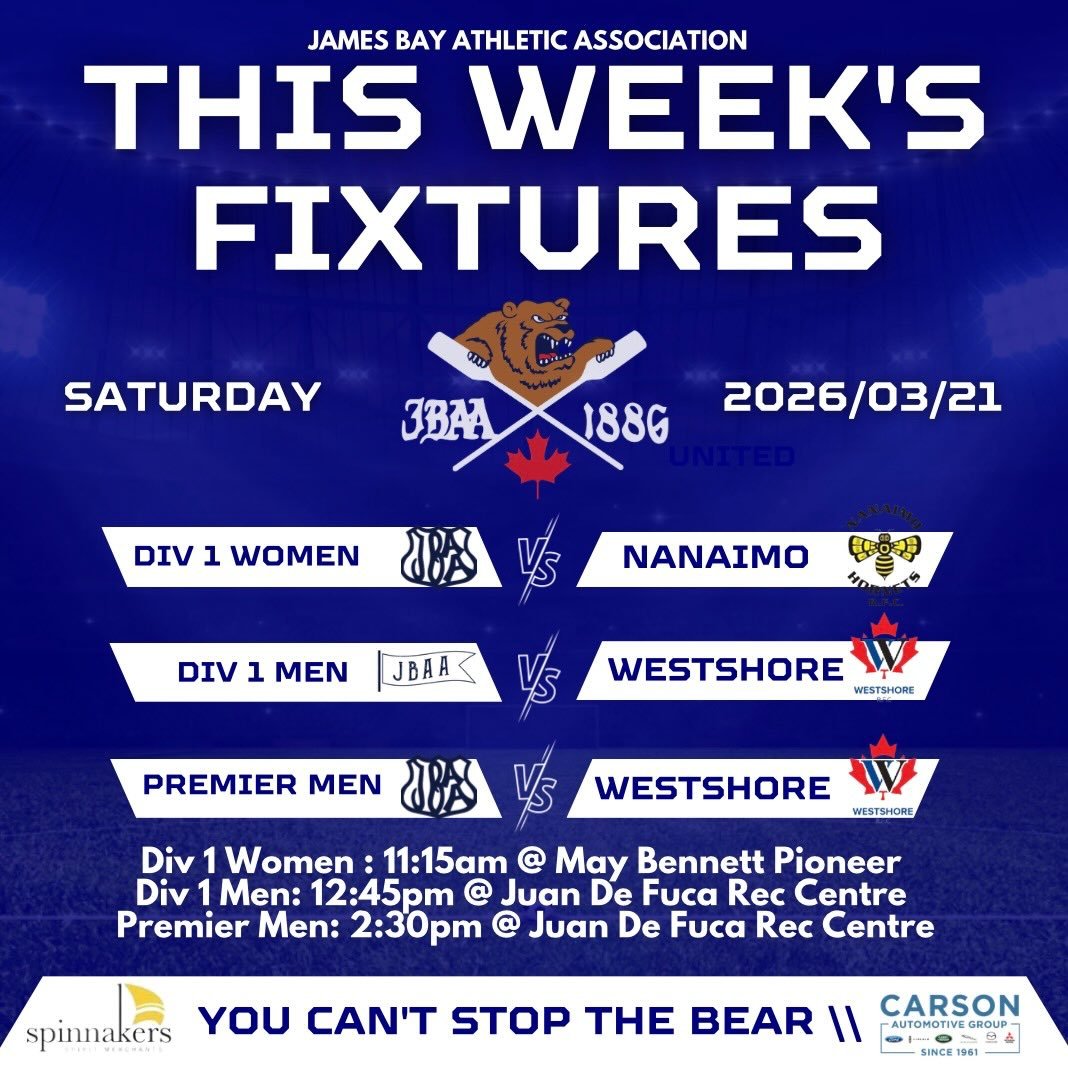 All three teams back in action this Saturday!! 

The women will be travelling north to take on Nanaimo while both men&rsquo;s teams will be heading over to jdf to take on Westshore! 

#huddyhuddy #cantstopthebear 
#wedecide #bang @bcrugbyunion