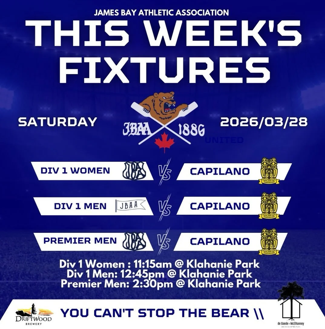 Triple header this Saturday! All three teams will be heading over to the mainland to take on the Caps! 

If you&rsquo;re in the area come cheer us on!! 

#huddyhuddy #cantstopthebear 
#wedecide #bang @bcrugbyunion