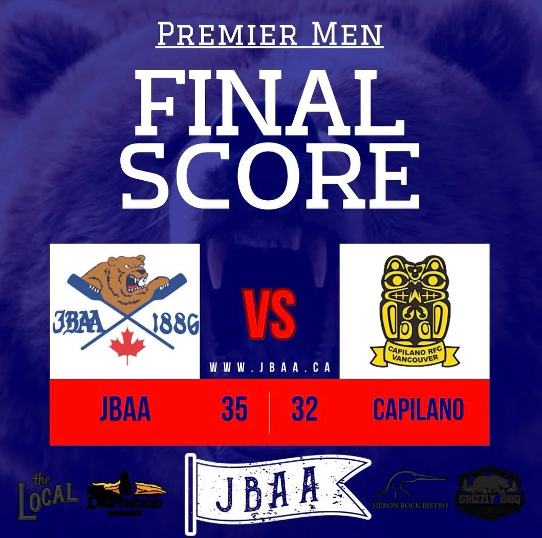 Final scores from yesterday&rsquo;s quarter finals! 

Bays 1/2 on the day with the prems men now moving onto the semi finals next Saturday! 

We want to give a huge Huddy Huddy to @jbaa_womens_rugby for another successful season and especially to @je