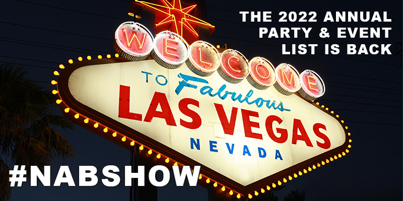 NAB Show Party &amp; Event List 2022
