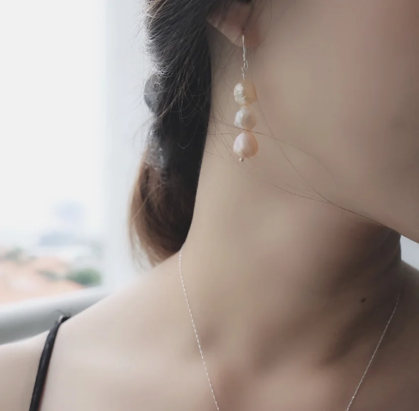 The Moon - Bracelet and Earrings Set