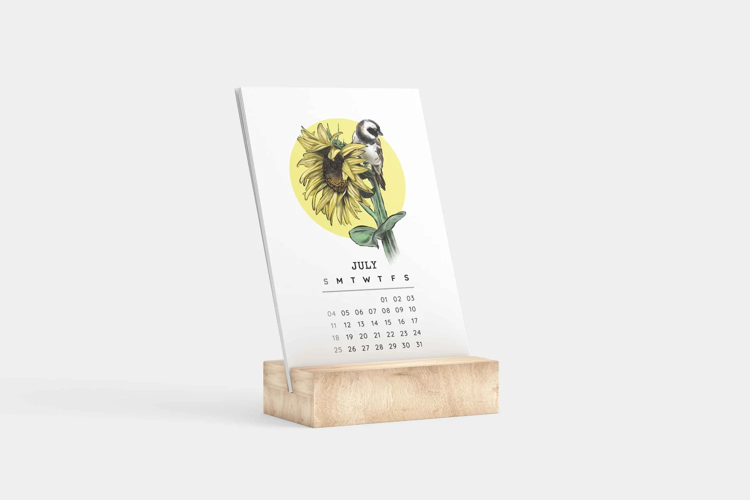 Easel Calendar Cards — A Love Story Artist