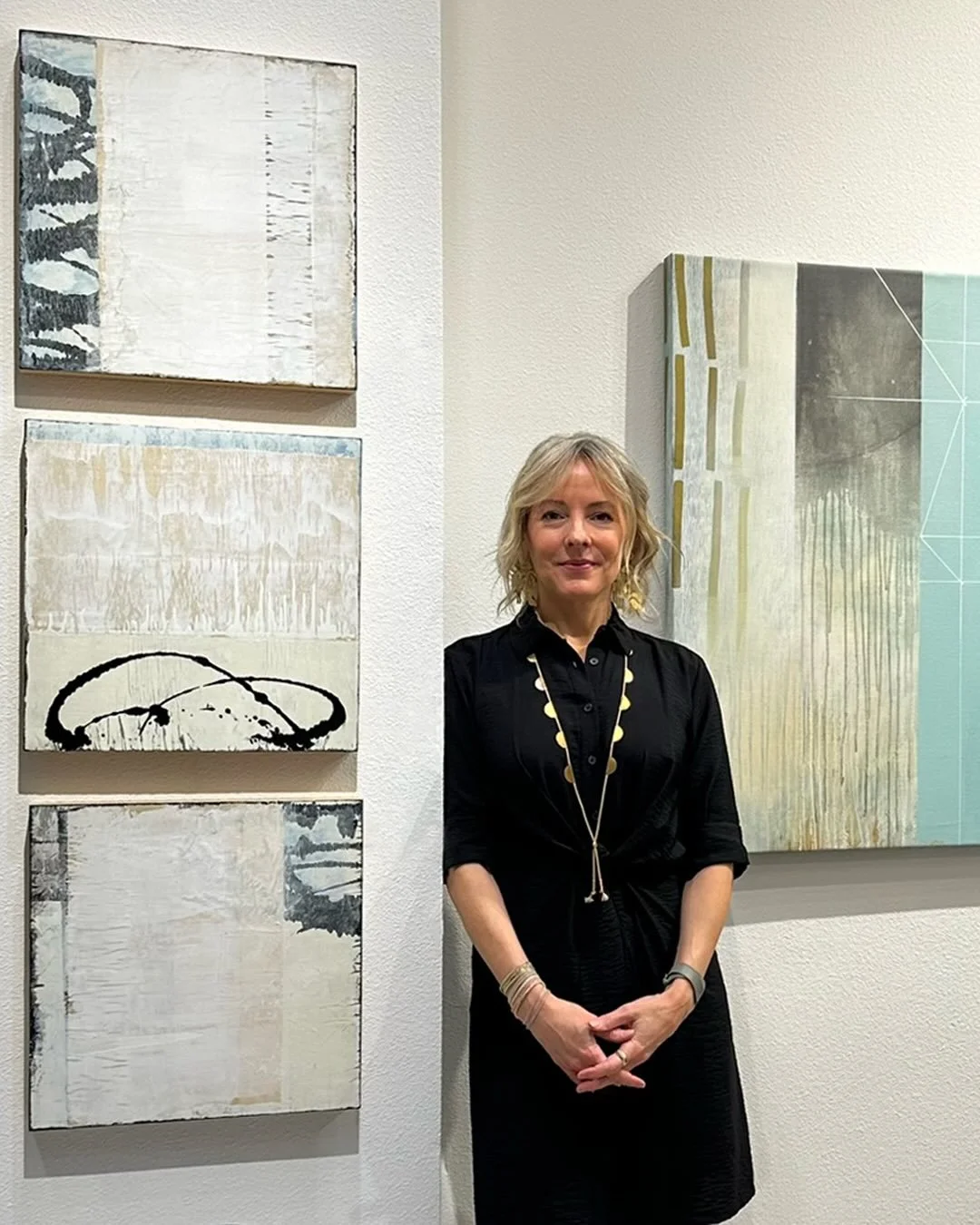 What a night! Thanks to everyone who came out to the @10westgallery opening&mdash;loved catching up with friends and meeting new people. &ldquo;Fresh&rdquo; runs through February 15th. Stop by if you&rsquo;re in the area.
 
Gallery hours: 11am to 5pm