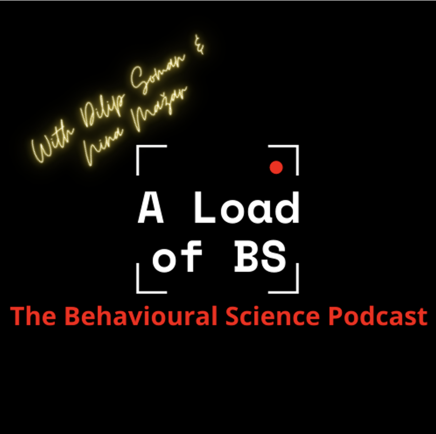 Dilip Soman &amp; Nina Mažar on BS in the wild 