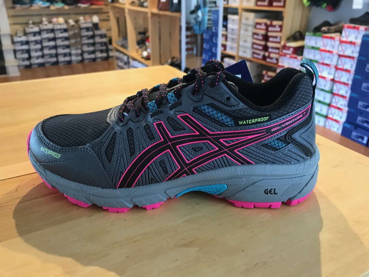 asics waterproof sneakers