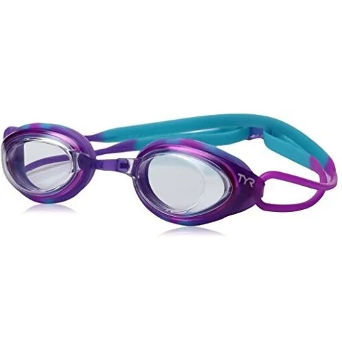 TYR YOUTH BLACKHAWK RACING PERFORMANCE GOGGLES LGBHJR
