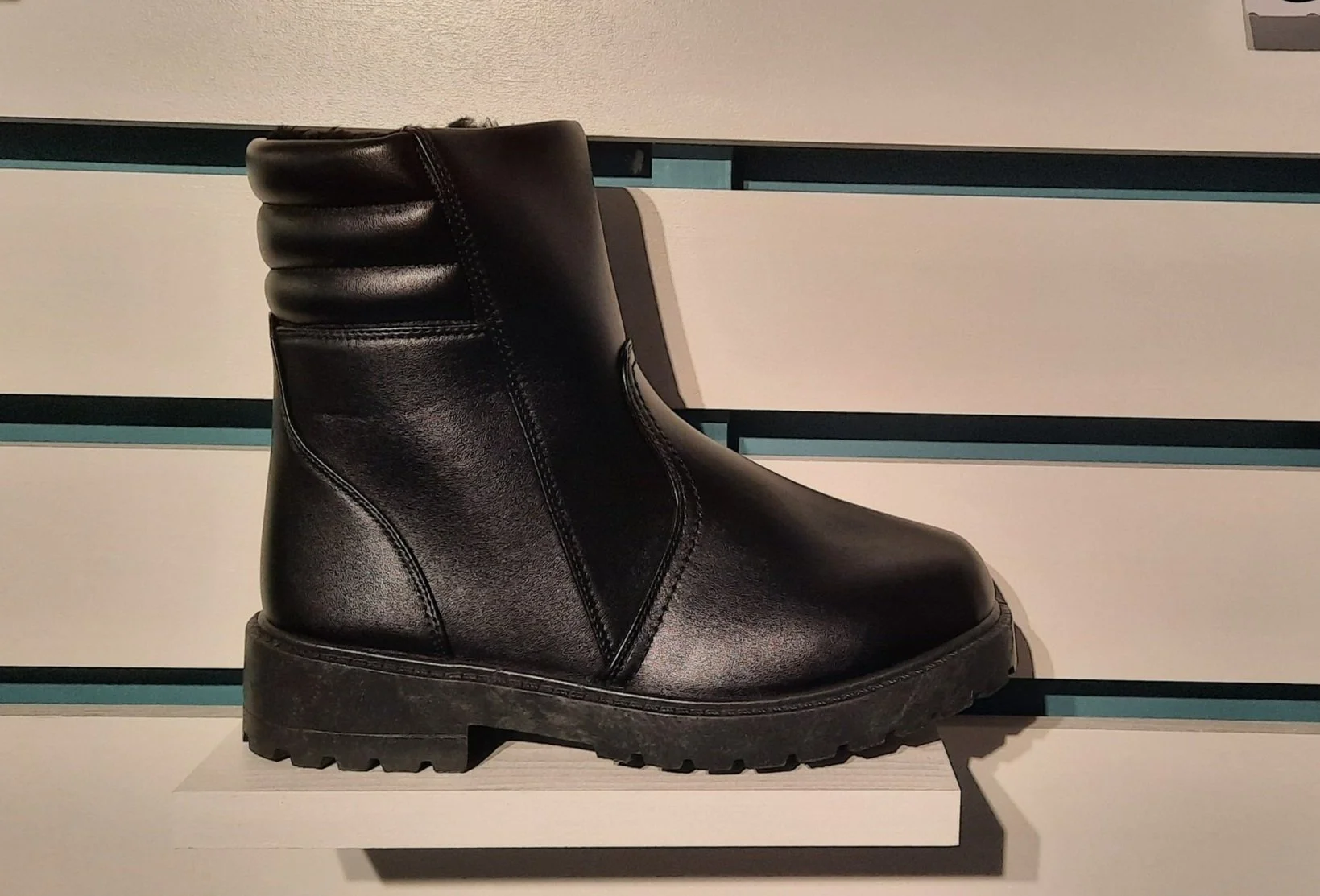 M&M MEN'S WINTER BOOT WITH SIDE ZIPPER- 2115627